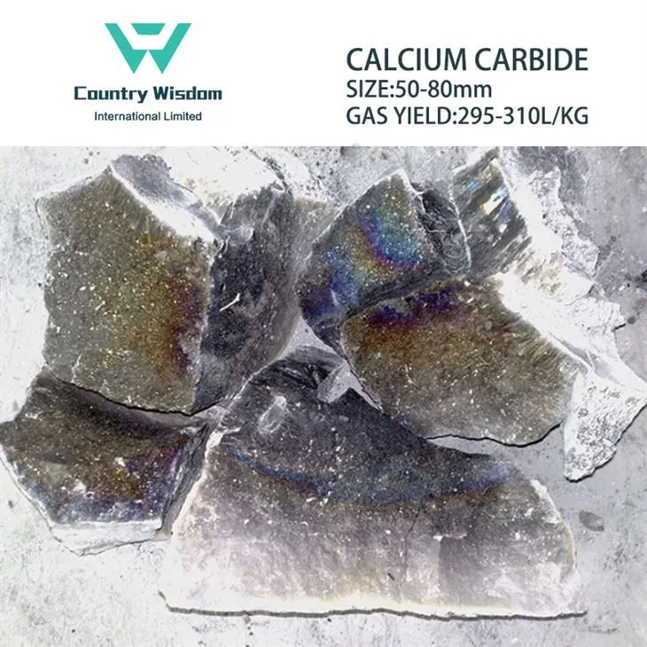 Calcium Carbide Price 100kg Acetylene 50-80mm