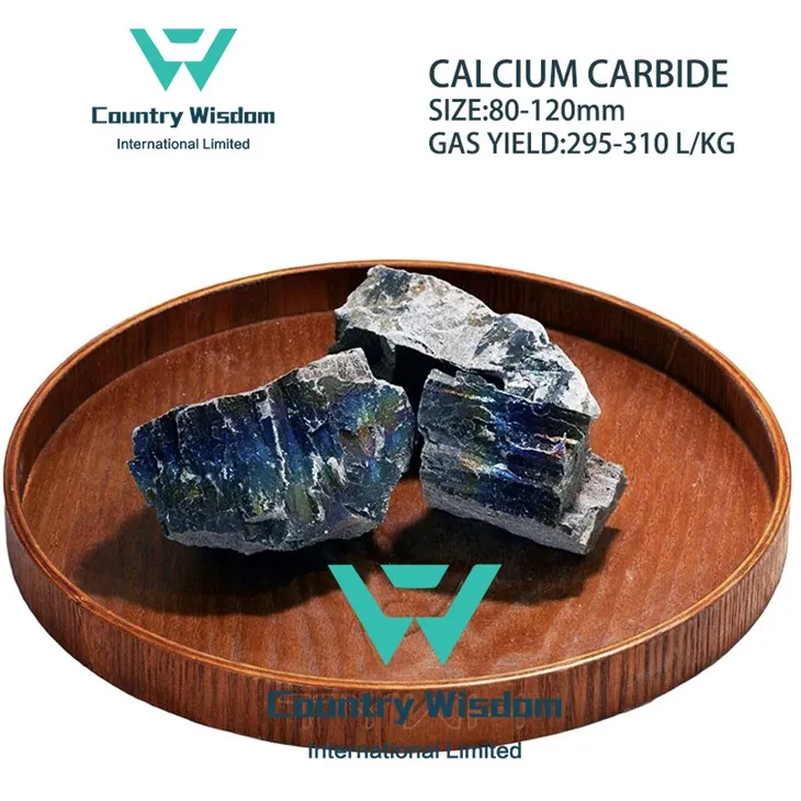 Inorganic Chemical Manufacture Acetylene Gas Calcium Carbide 80-120mm For Welding CAS: 75-20-7