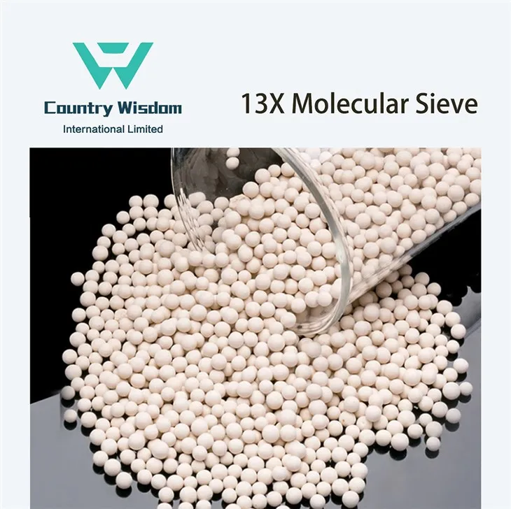 Tamiz molecular desecante 13X tamiz molecular para separación de aire